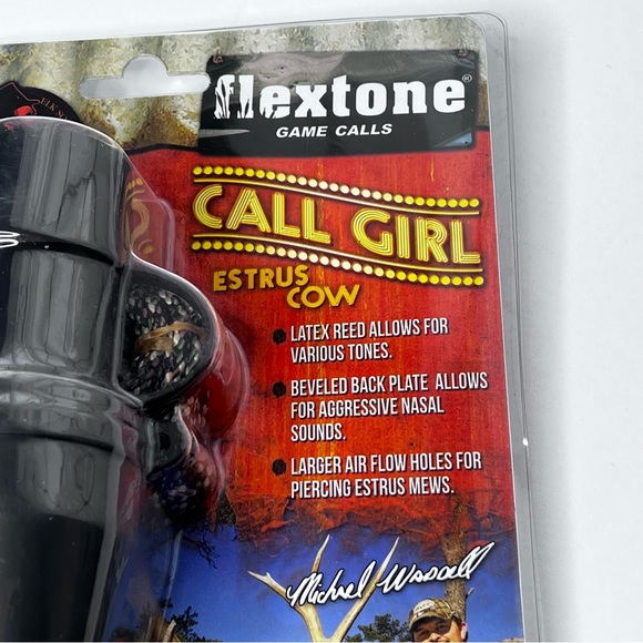 Flextone Game Call. Cow Elk Call. New in original package - Picture 2 of 6